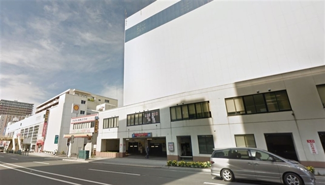 長崎屋小樽店の駐車場